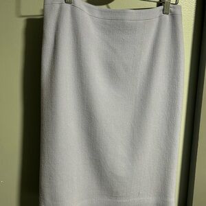 Giorgio Armani Soft Gray Pencil Skirt